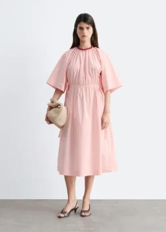 Abito midi con coulisse