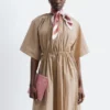 Abito midi con coulisse