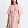 Abito midi con coulisse