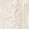 Abito midi con scollo a V in pizzo