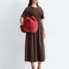 Abito midi con smock