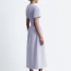 Abito midi con smock