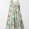 Abito midi con spalline