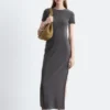 Abito midi in jersey