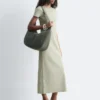 Abito midi in jersey