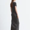 Abito midi in jersey