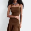Abito midi in maglia