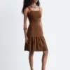 Abito midi in maglia