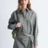 Abito mini a camicia