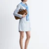 Abito mini a camicia