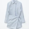Abito mini a camicia