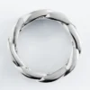 Anello con catena massiccia