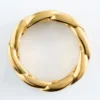 Anello con catena massiccia