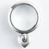 Anello con ciondolo a forma di cuore