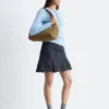 Ballerine con cinturini incrociati in pelle