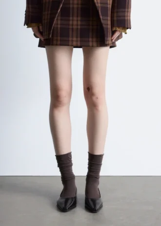 Ballerine in pelle