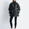 Ballerine in pelle