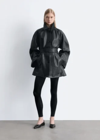 Ballerine in pelle