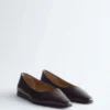 Ballerine in pelle