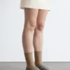 Ballerine in pelle con cinturini incrociati