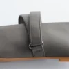 Ballerine in pelle con cinturini incrociati