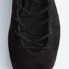 Ballerine in pelle con lacci