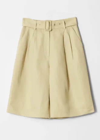 Bermuda Shorts a pieghe