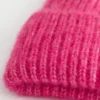 Berretto a coste in misto mohair