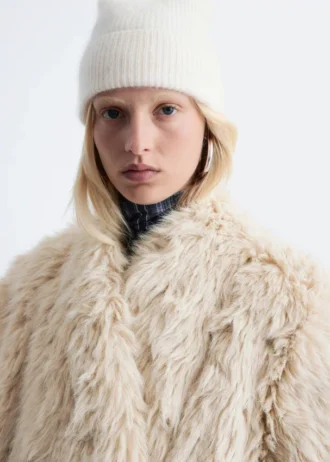 Berretto in cashmere spazzolato