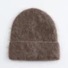 Berretto in cashmere spazzolato