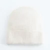 Berretto in cashmere spazzolato