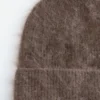 Berretto in cashmere spazzolato