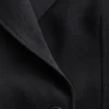 Blazer con cintura in lana
