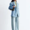 Blazer in lana doppiopetto