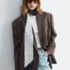 Blazer in lana doppiopetto
