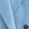 Blazer in lana doppiopetto