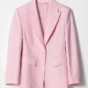 Blazer rosa su misura