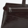 Borsa a spalla in pelle sottile