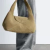 Borsa a tracolla curva