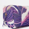 Borsa da toilette in tela Fleur de Mimosa