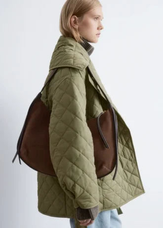 Borsa tote con frange