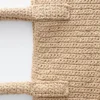 Borsa tote in paglia di carta