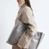 Borsa tote in pelle