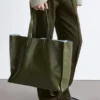 Borsa tote in pelle