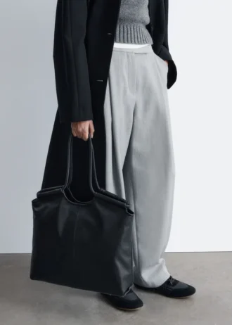 Borsa tote in pelle grande