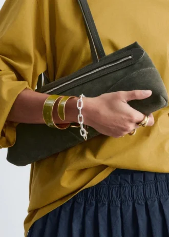Bracciale a cuffia bicolore