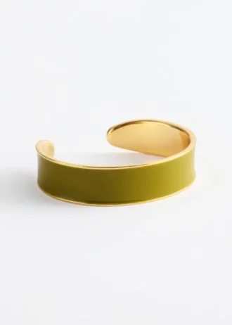 Bracciale a cuffia bicolore