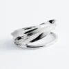 Bracciale a cuffia scultoreo