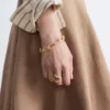 Bracciale con catena a maglie larghe