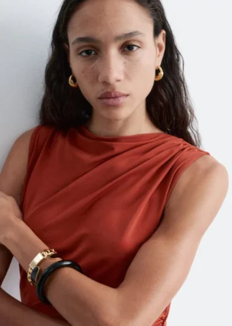 Bracciale con catena a maglie larghe